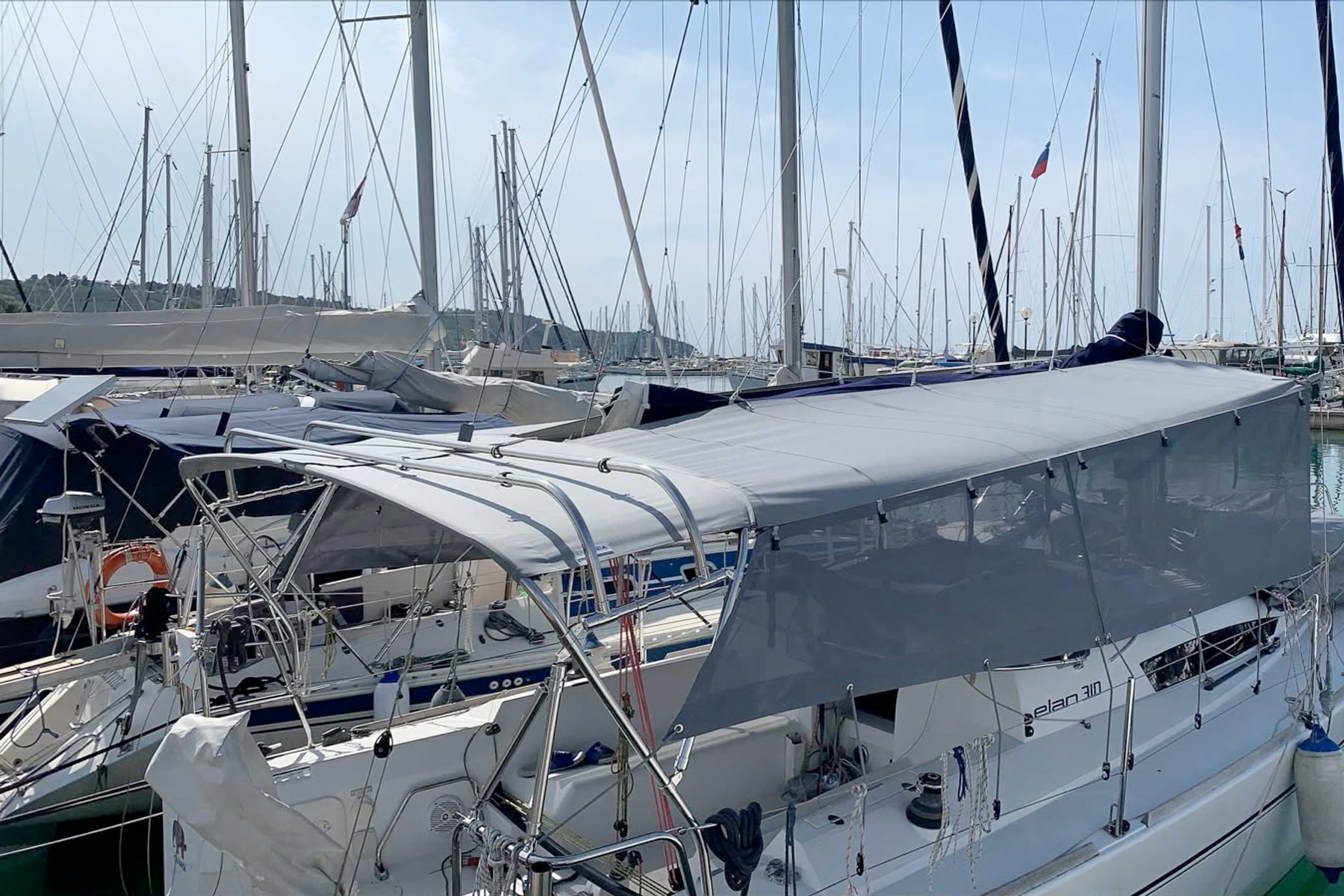 Elan 310 Bimini - Sprayhood