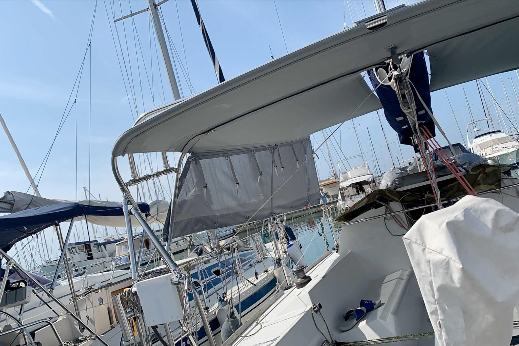 Elan 310 Bimini - Sprayhood