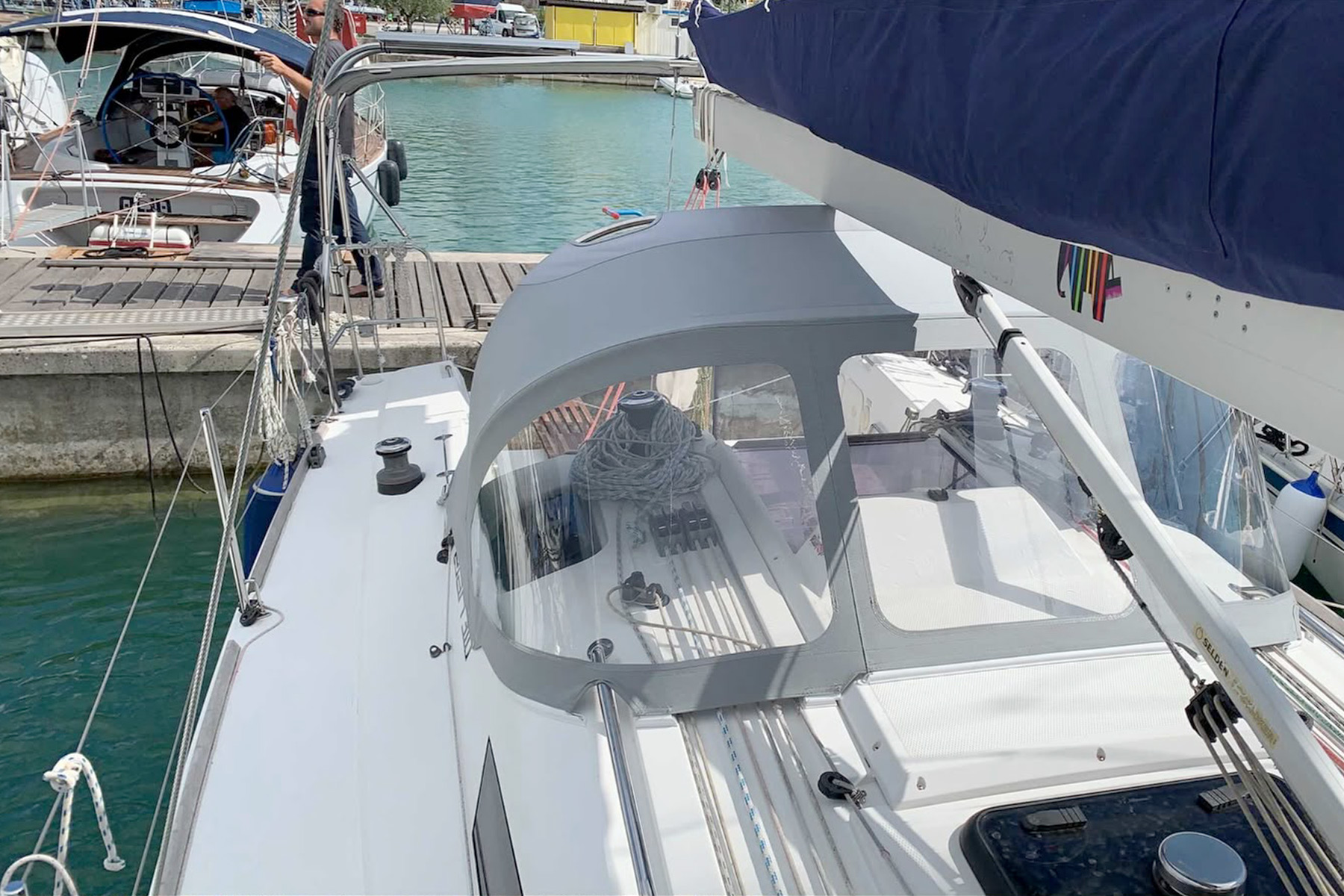 Elan 310 Bimini - Sprayhood